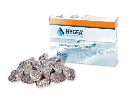 Silver-impregnated stones Hygea Water System